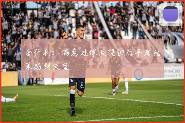 舍什科：满意进球表现但对平局结果感到失望