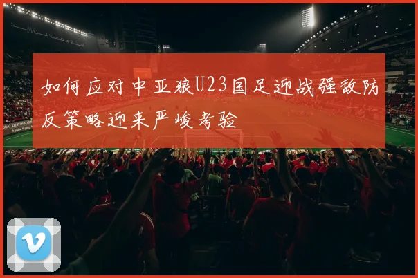 如何应对中亚狼U23国足迎战强敌防反策略迎来严峻考验